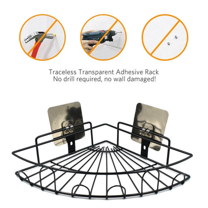 1 Pc Shower Caddy Corner for holding and storing various household stuffs and items etc. - infinityexculsivestore.com
