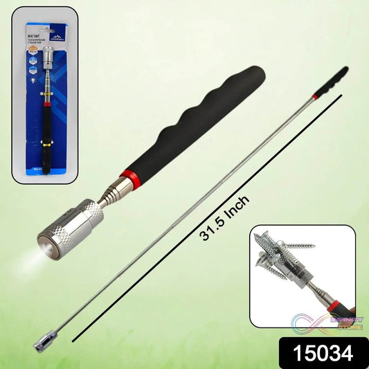 1 Pc Telescopic Pick up Tool Magnetic Mini LED Magnet Tool - infinityexculsivestore.com