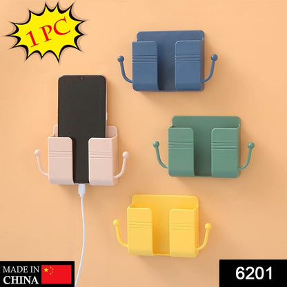 1 Pc Wallmount Mobile Stand With Hook Design used in all kinds of places including household and many more as a hanging support for and stuffs purposes. - infinityexculsivestore.com