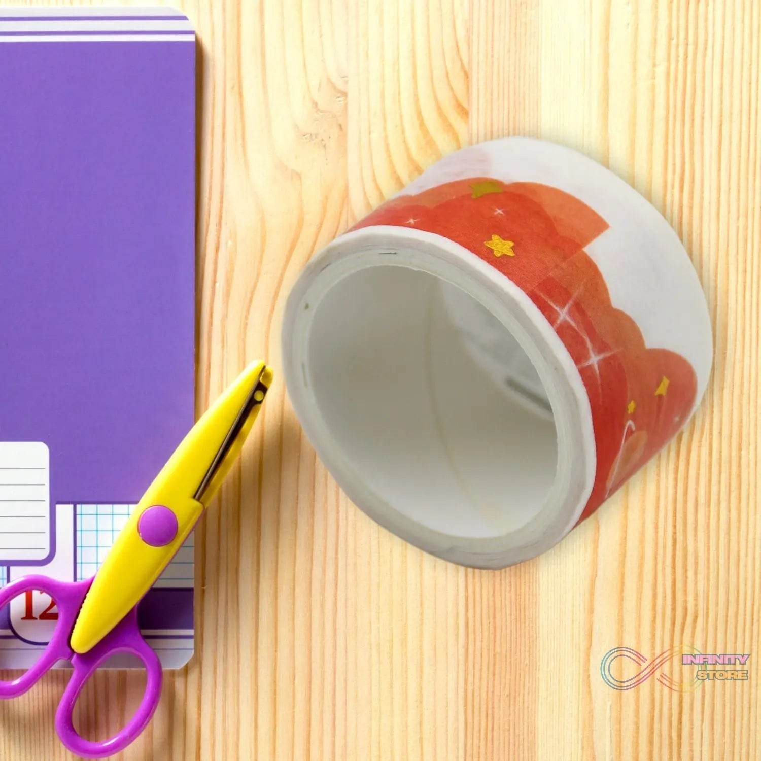 1 Roll Scrapbook Sticker Tape for Journaling & Craft - infinityexculsivestore.com