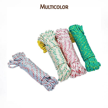 10 Meter Heavy Duty Laundry Drying Clothesline Rope Portable Travel Nylon Cord Sturdy Clothes Line for Outdoor, Camping, Indoor, Crafting, Art Projects - infinityexculsivestore.com