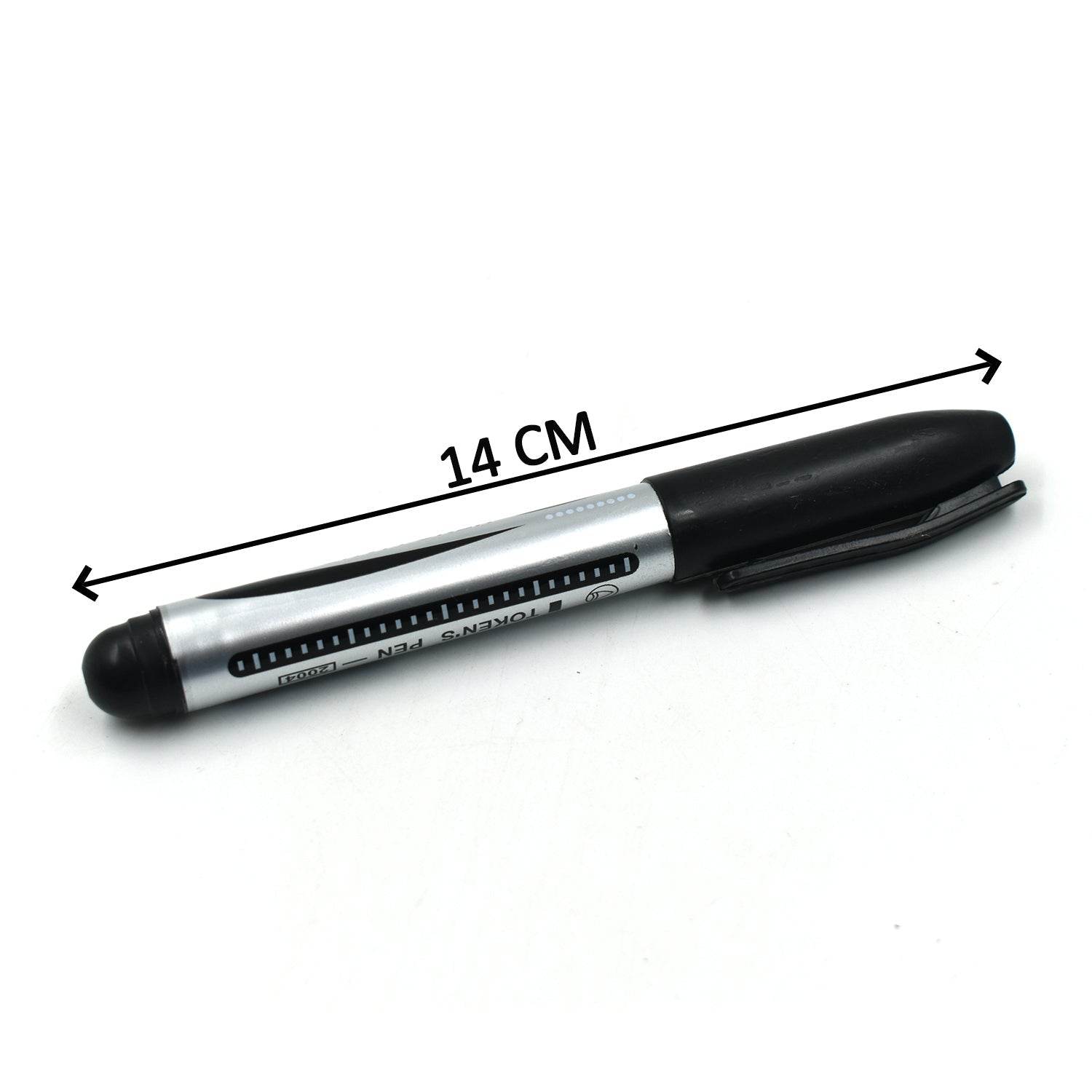 10 Pc Black Marker used in all kinds of school, college and official places for studies and teaching among the students. - infinityexculsivestore.com