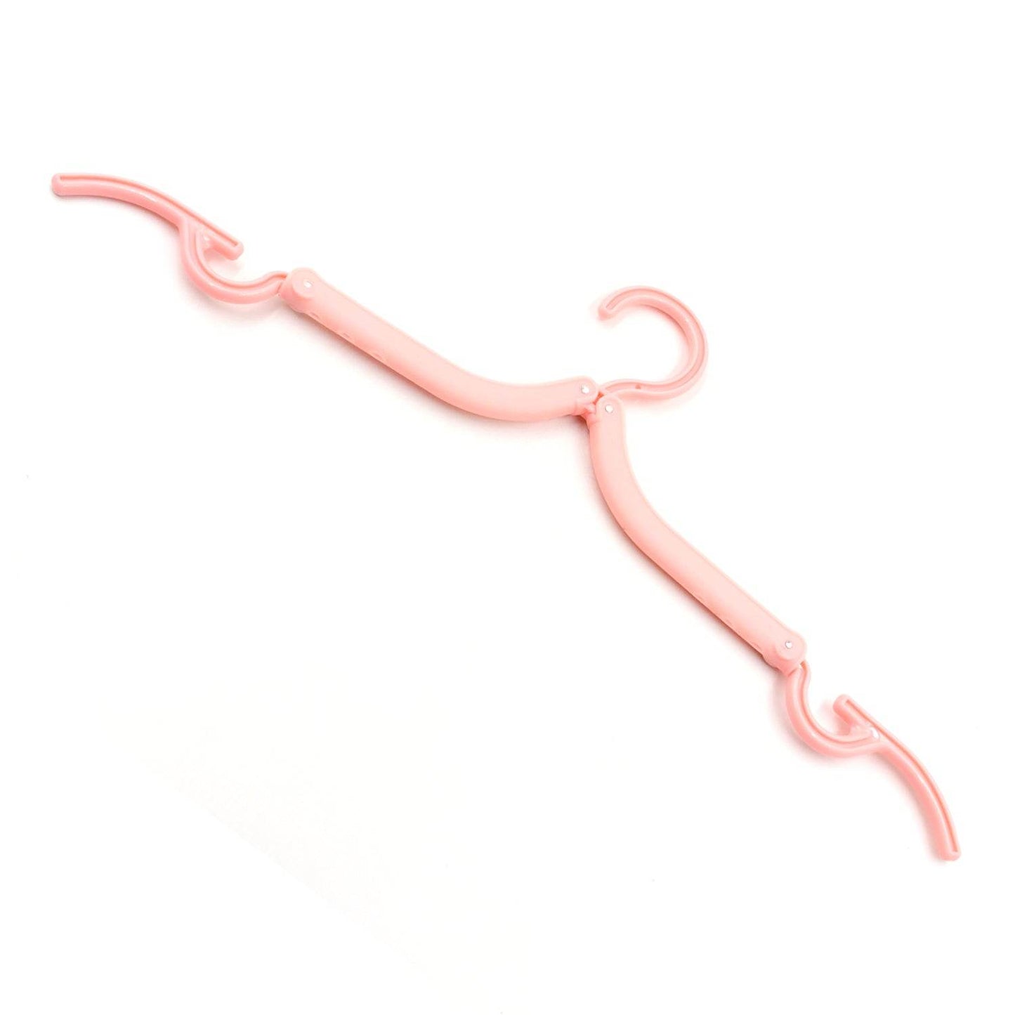10 Pcs Portable Folding Clothes Hanger Creative Travel Easy to Carry Clothes Hanger for Adults and Children - infinityexculsivestore.com