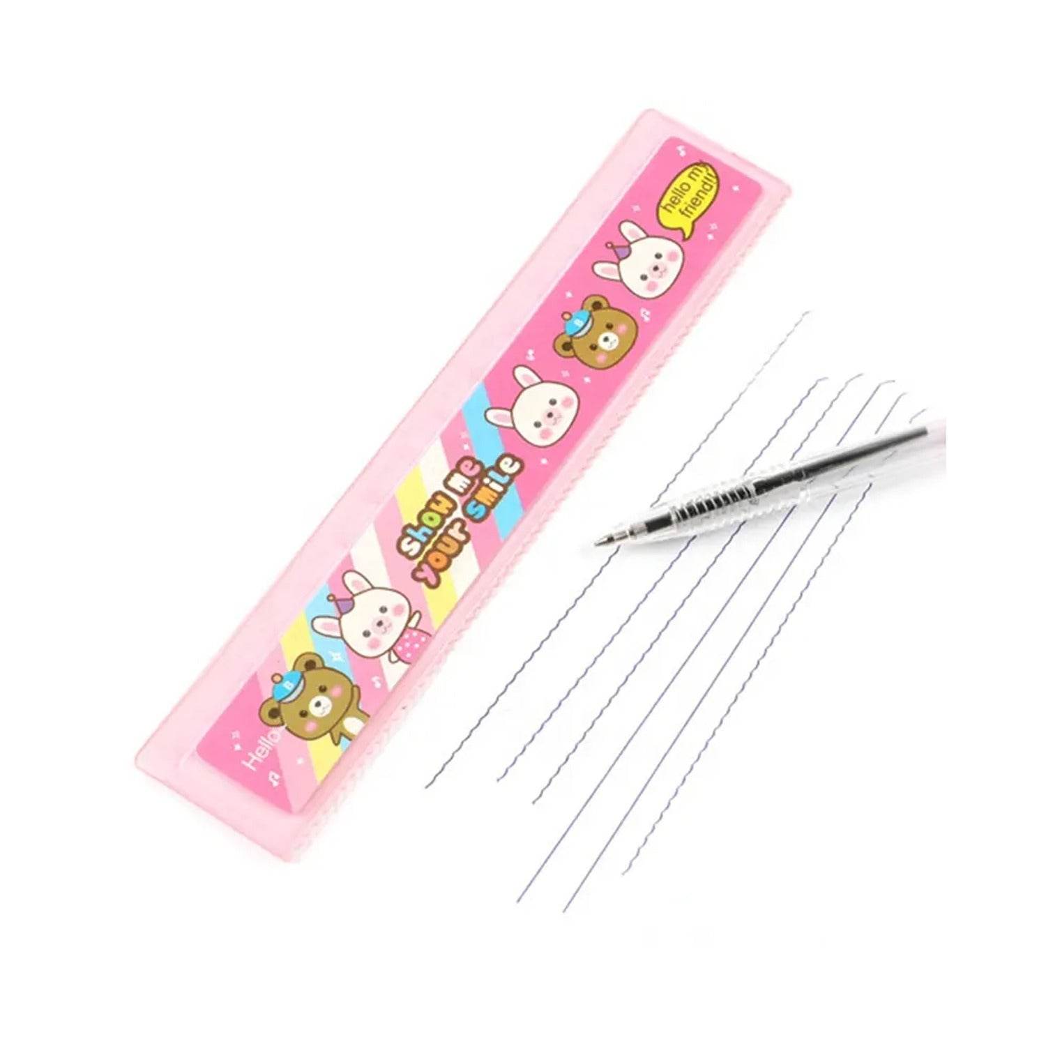 10 Pcs Set Stationary Set Including Pencil Ruler Rubber Pencil Sharpener Glue Ballpoint Pen Scissors Pencil Cover, School, Office Product Gift - infinityexculsivestore.com