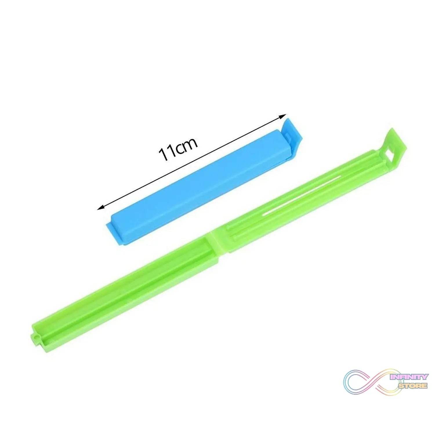 100 Pc Food Sealing Clip used in all kinds of household and official kitchen places for sealing and covering packed food stuff and items. - infinityexculsivestore.com