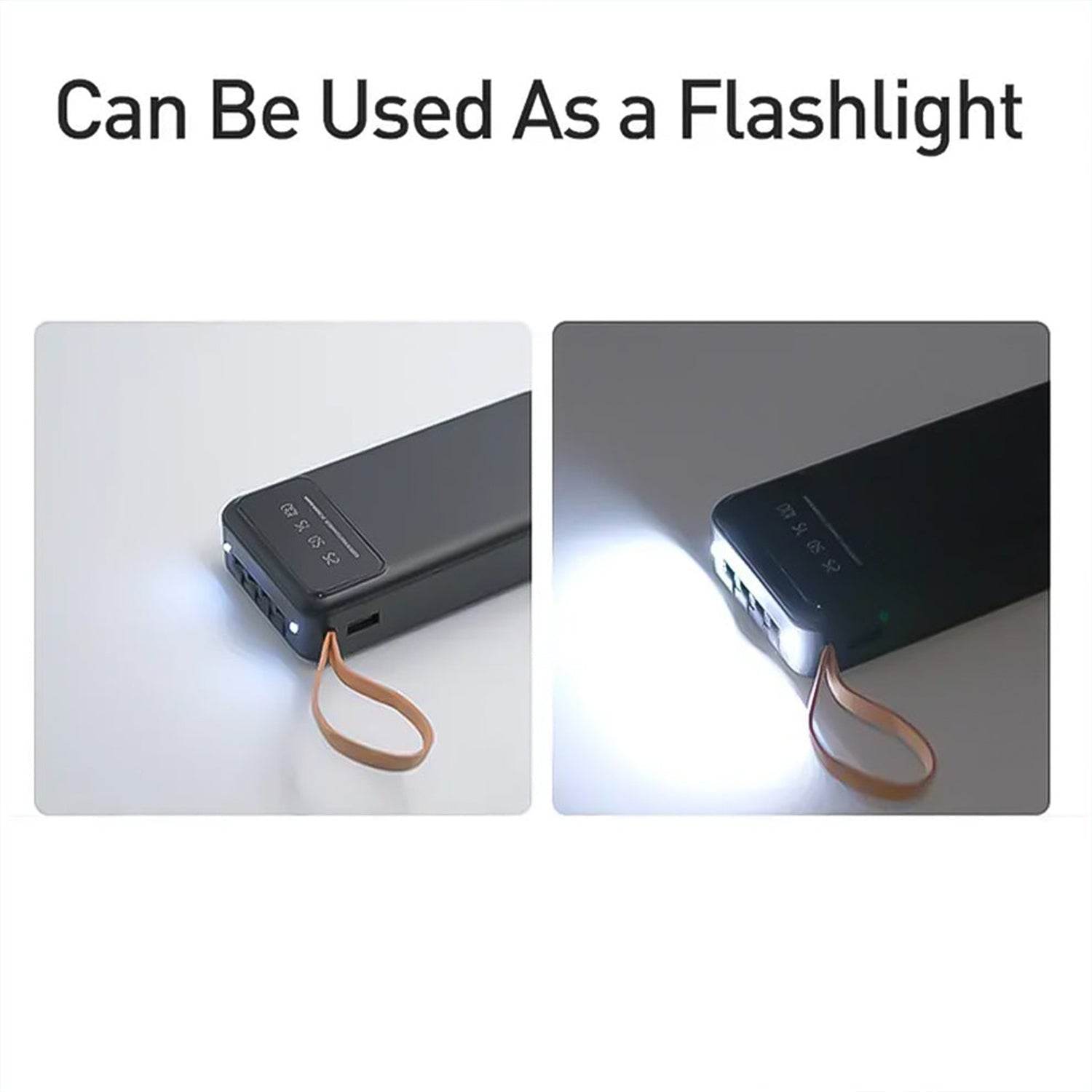 10000mAh, 12W Fast Charging Power Bank with built 4 in 1 USB with Mobile Holder (1 Pc) - infinityexculsivestore.com