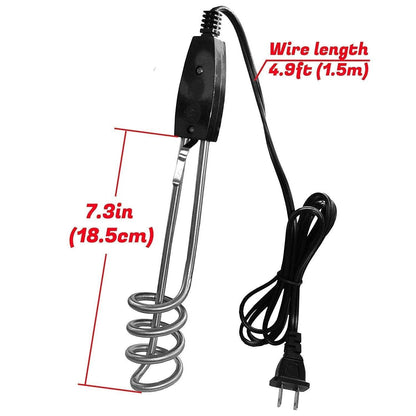 1000W-220V Water Heater Portable Electric Immersion Element Boiler - infinityexculsivestore.com