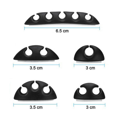 10PCS CABLE HOLDER AND SUPPORTER FOR GIVING SUPPORT AND STANCE TO ALL KIND OF CABLES. - infinityexculsivestore.com