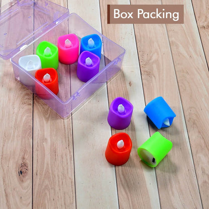 10PCS FESTIVAL DECORATIVE - LED TEALIGHT CANDLES | BATTERY OPERATED CANDLE IDEAL FOR PARTY. - infinityexculsivestore.com