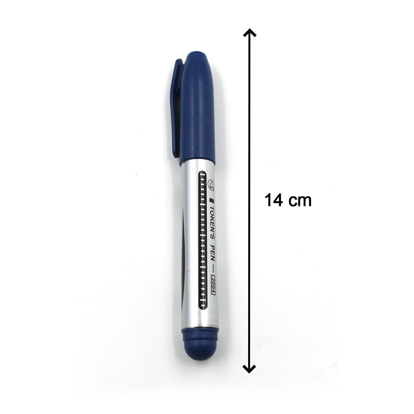 10Pc Blue Marker and pen used in studies and teaching white boards in schools and institutes for students. - infinityexculsivestore.com