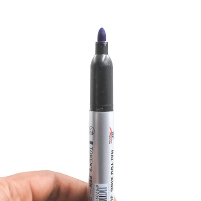 10Pc Blue Marker and pen used in studies and teaching white boards in schools and institutes for students. - infinityexculsivestore.com