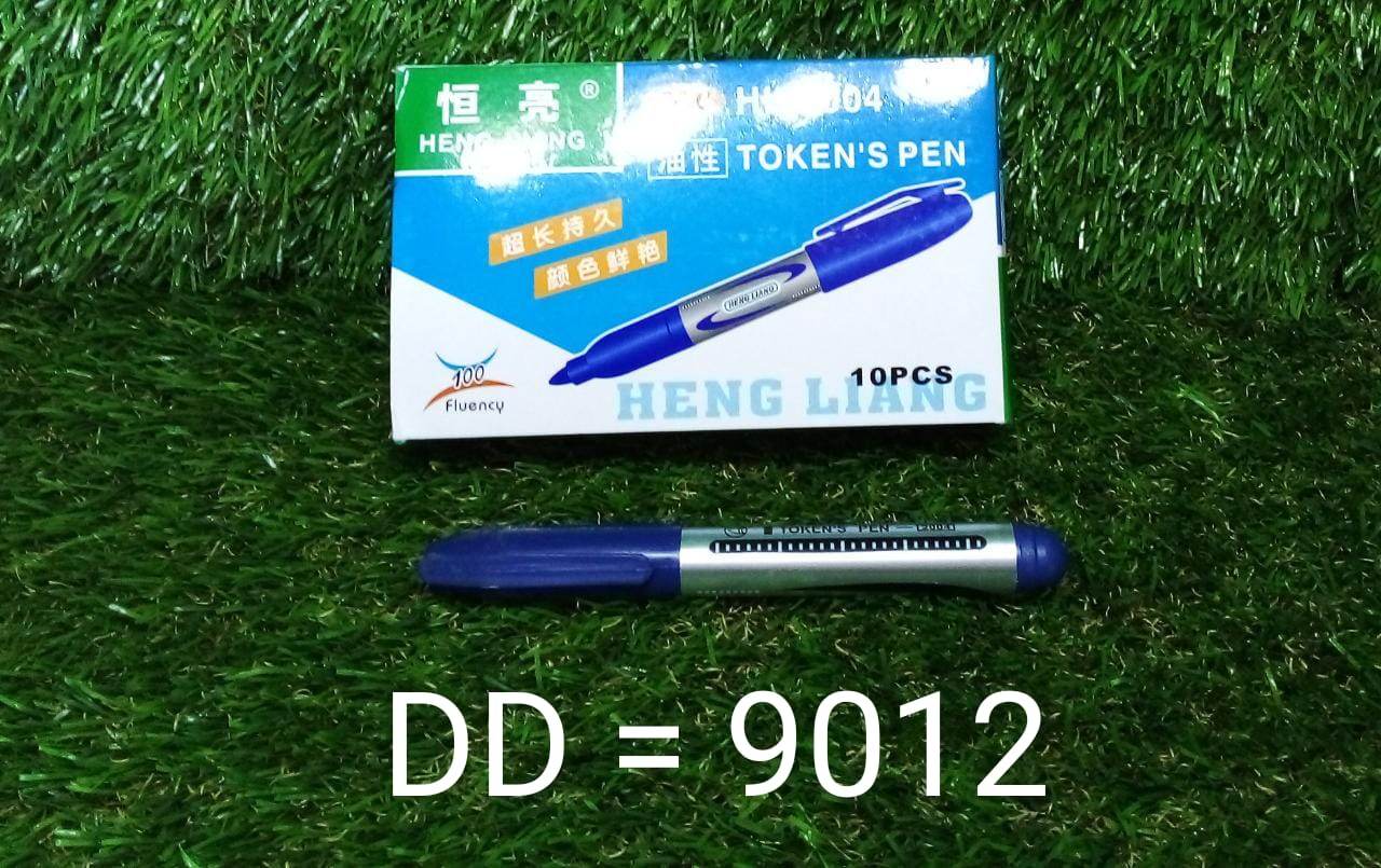 10Pc Blue Marker and pen used in studies and teaching white boards in schools and institutes for students. - infinityexculsivestore.com