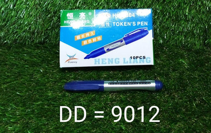 10Pc Blue Marker and pen used in studies and teaching white boards in schools and institutes for students. - infinityexculsivestore.com