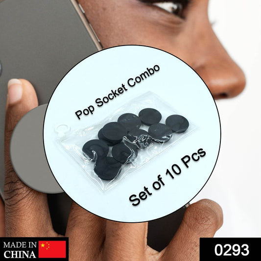 10Pcs Mobile Pop Holder With Transparent pouch - infinityexculsivestore.com