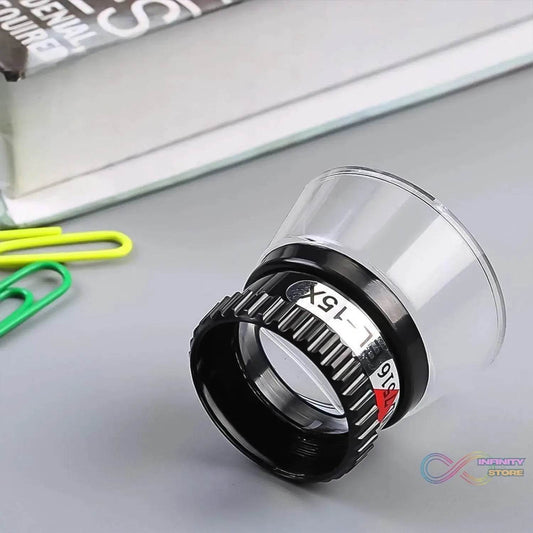 10X Magnifier Glass Repair Watch Magnifying For Home, Office, hobby, Craft (1 Pc / 25 MM) - infinityexculsivestore.com