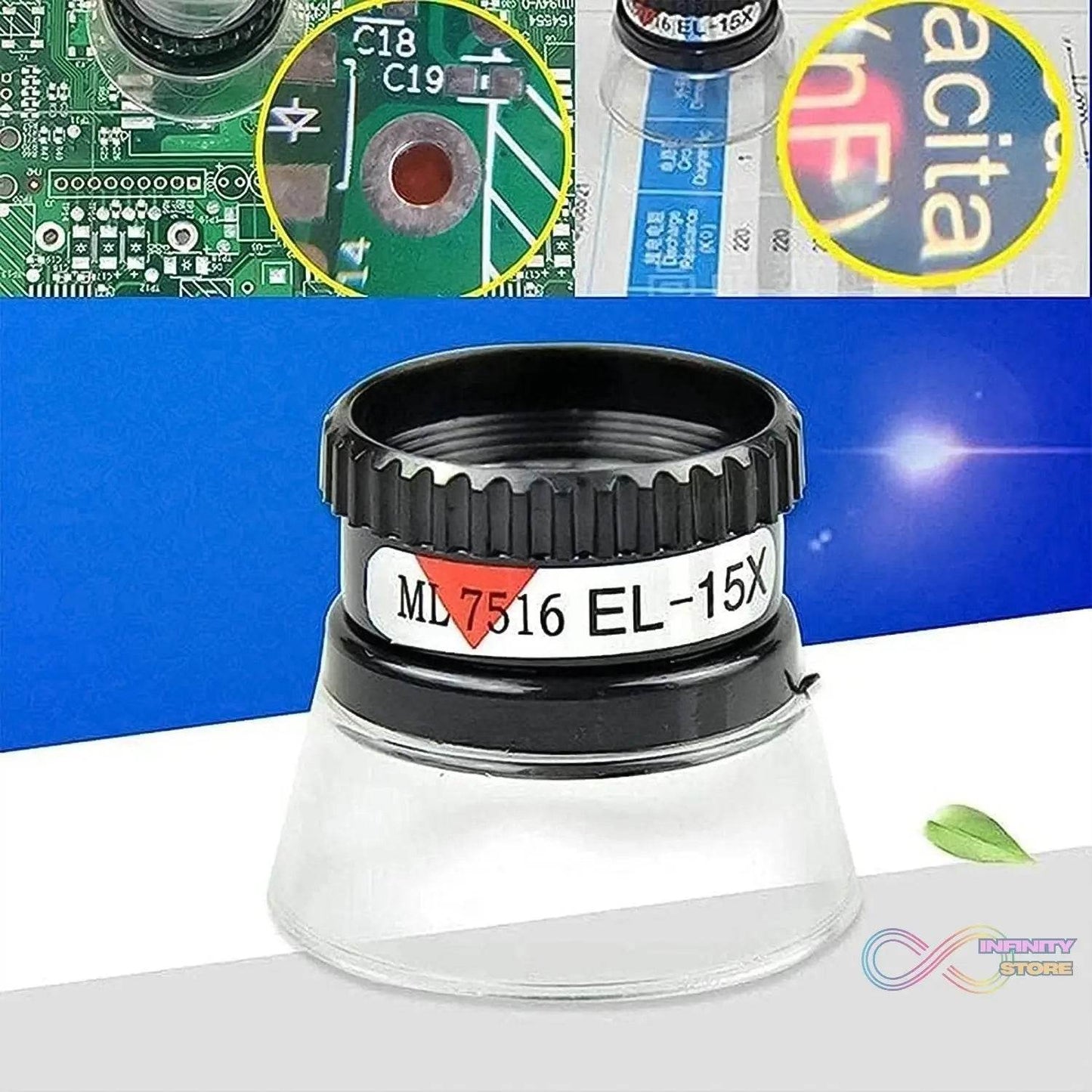 10X Magnifier Glass Repair Watch Magnifying For Home, Office, hobby, Craft (1 Pc / 25 MM) - infinityexculsivestore.com