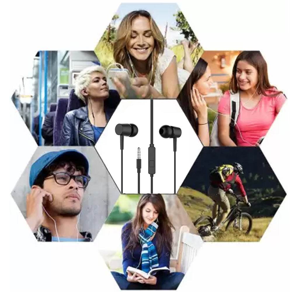 Headphone Isolating stereo headphones with Hands-free Control - infinityexculsivestore.com