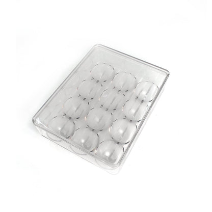 12 Cavity Egg Storage Box For Holding And Placing Eggs Easily And Firmly. - infinityexculsivestore.com