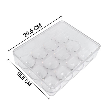 12 Cavity Egg Storage Box For Holding And Placing Eggs Easily And Firmly. - infinityexculsivestore.com