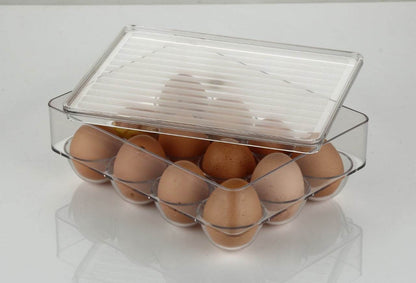 12 Cavity Egg Storage Box For Holding And Placing Eggs Easily And Firmly. - infinityexculsivestore.com