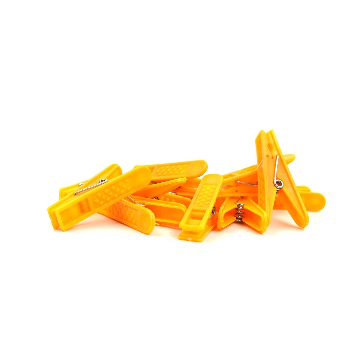 12 Pc Set Cloth Clip used in all kinds of household and official places for holding cloths and stuffs purposes. - infinityexculsivestore.com