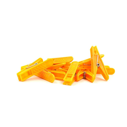 12 Pc Set Cloth Clip used in all kinds of household and official places for holding cloths and stuffs purposes. - infinityexculsivestore.com