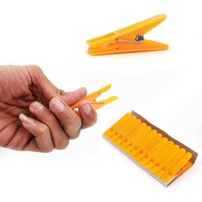 12 Pc Set Cloth Clip used in all kinds of household and official places for holding cloths and stuffs purposes. - infinityexculsivestore.com
