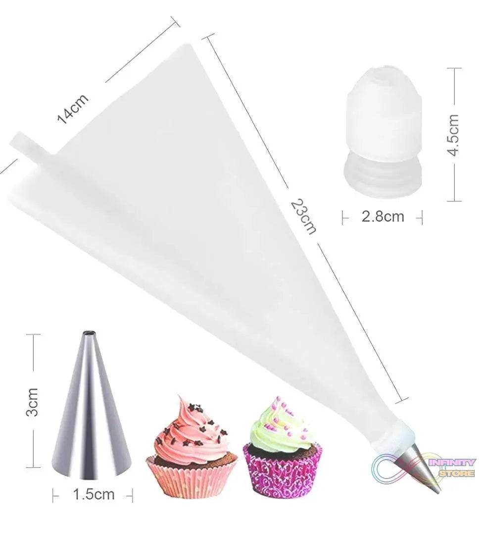 12 Piece Cake Decorating Set of Measuring Cup Oil Basting Brush - infinityexculsivestore.com