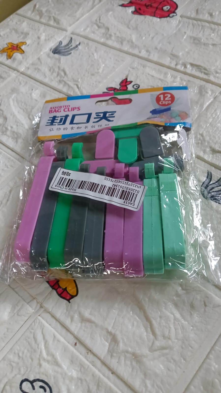 12 Pieces Food Clips, Plastic Food Bag Clips Reusable Bag Clips for Food Storage Colorful Sealing Clips for Snack, Coffee, Home, Kitchen, Travel, Camping - infinityexculsivestore.com
