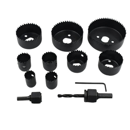 12 pcs 19-64mm Hole Saw Kit - infinityexculsivestore.com