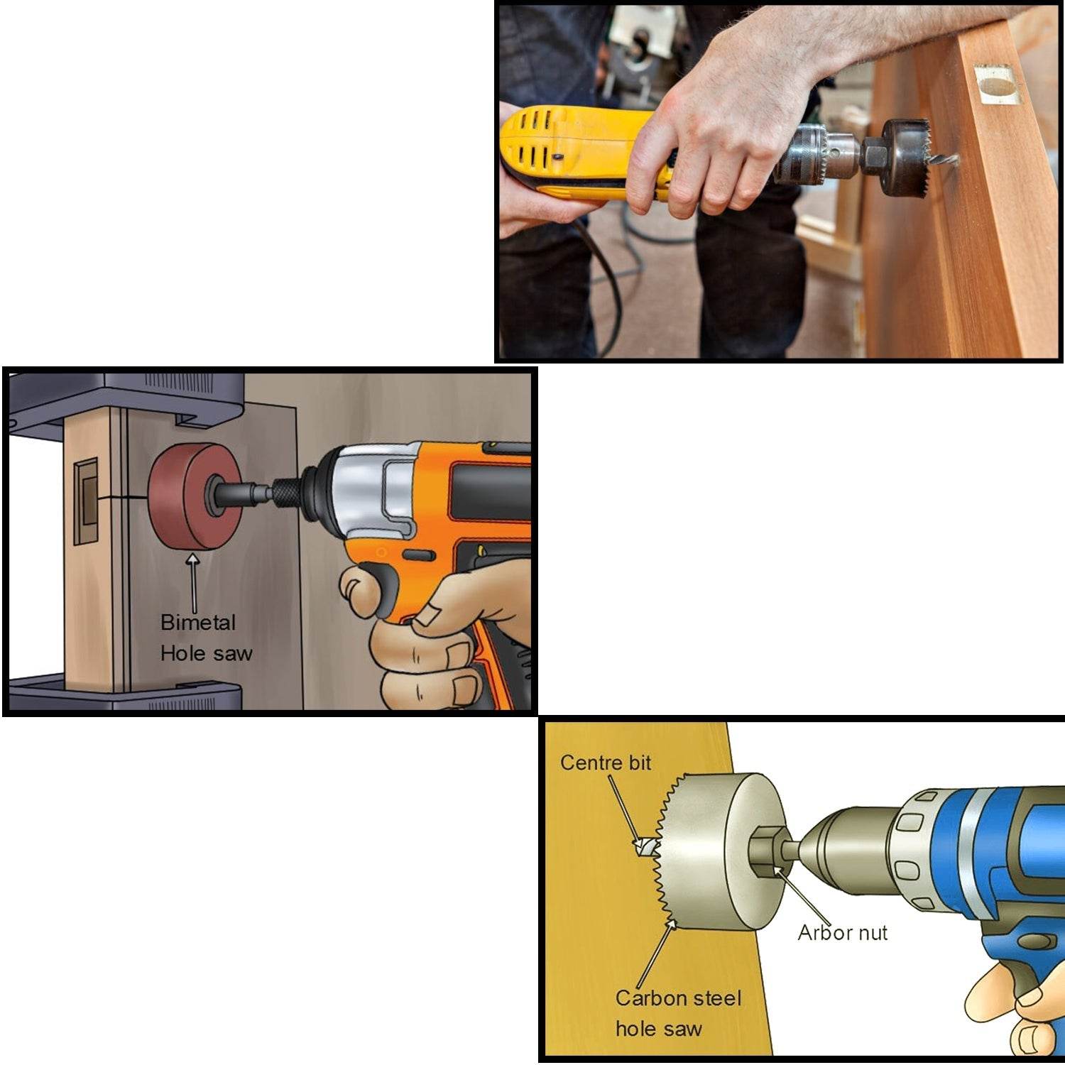 12 pcs 19-64mm Hole Saw Kit - infinityexculsivestore.com