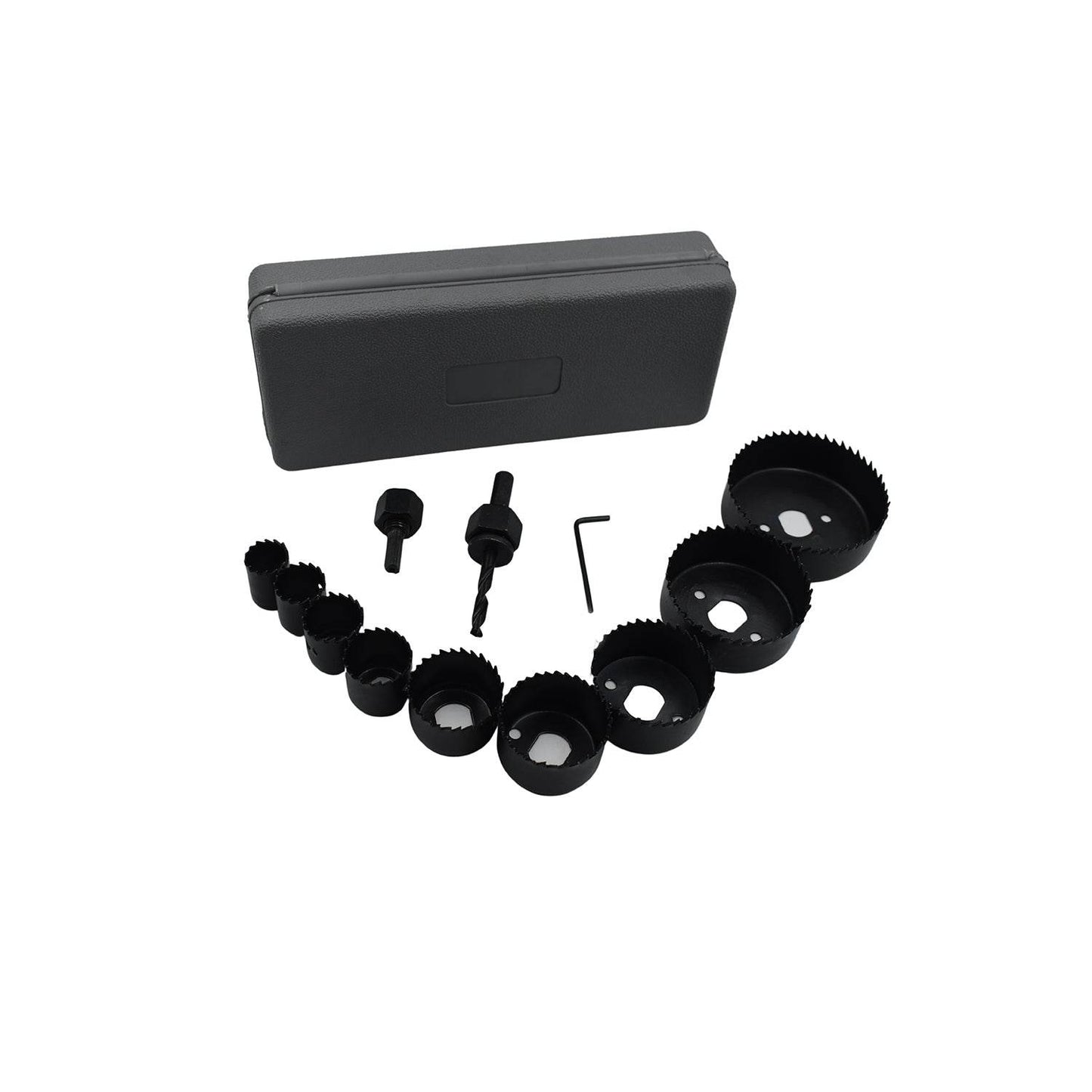 12 pcs 19-64mm Hole Saw Kit - infinityexculsivestore.com