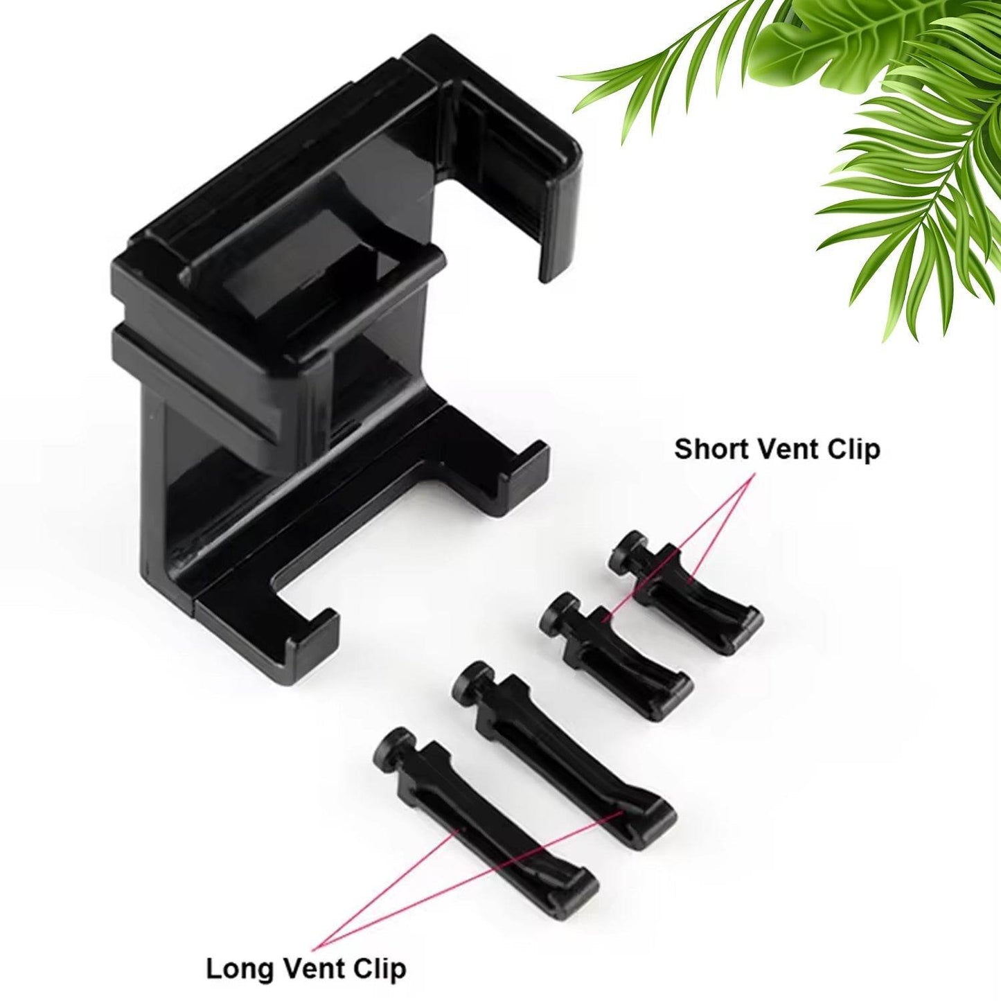 12857 Smartphone Car Phone Holder Car Air Conditioning Vent Phone Holder, Holder Stand for Mobile Phone Cellphone GPS, Dashboard Bracket for Car (1 Pc) - infinityexculsivestore.com