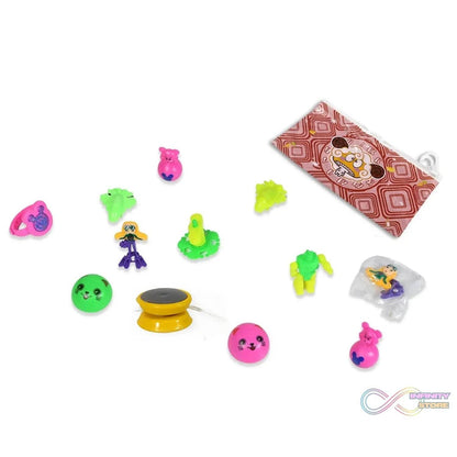 12pc Mix All New Toy And Plastic Pouch Mix All Types Playing Toy For Kids - infinityexculsivestore.com