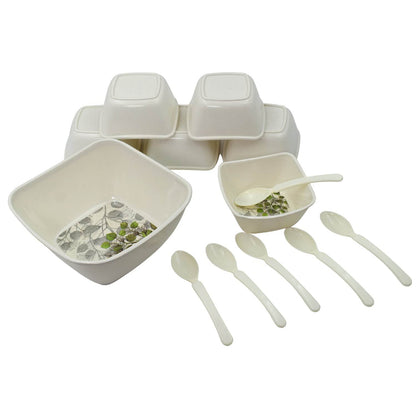 13 Pc Pudding Set used as a cutlery set for serving food purposes and sweet dishes and all in all kinds of household and official places etc. - infinityexculsivestore.com