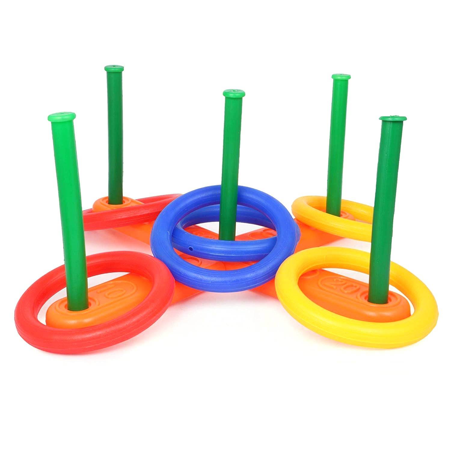 13 Pc Ring Toss Game widely used by children’s and kids for playing and enjoying purposes and all in all kinds of household and official places etc. - infinityexculsivestore.com