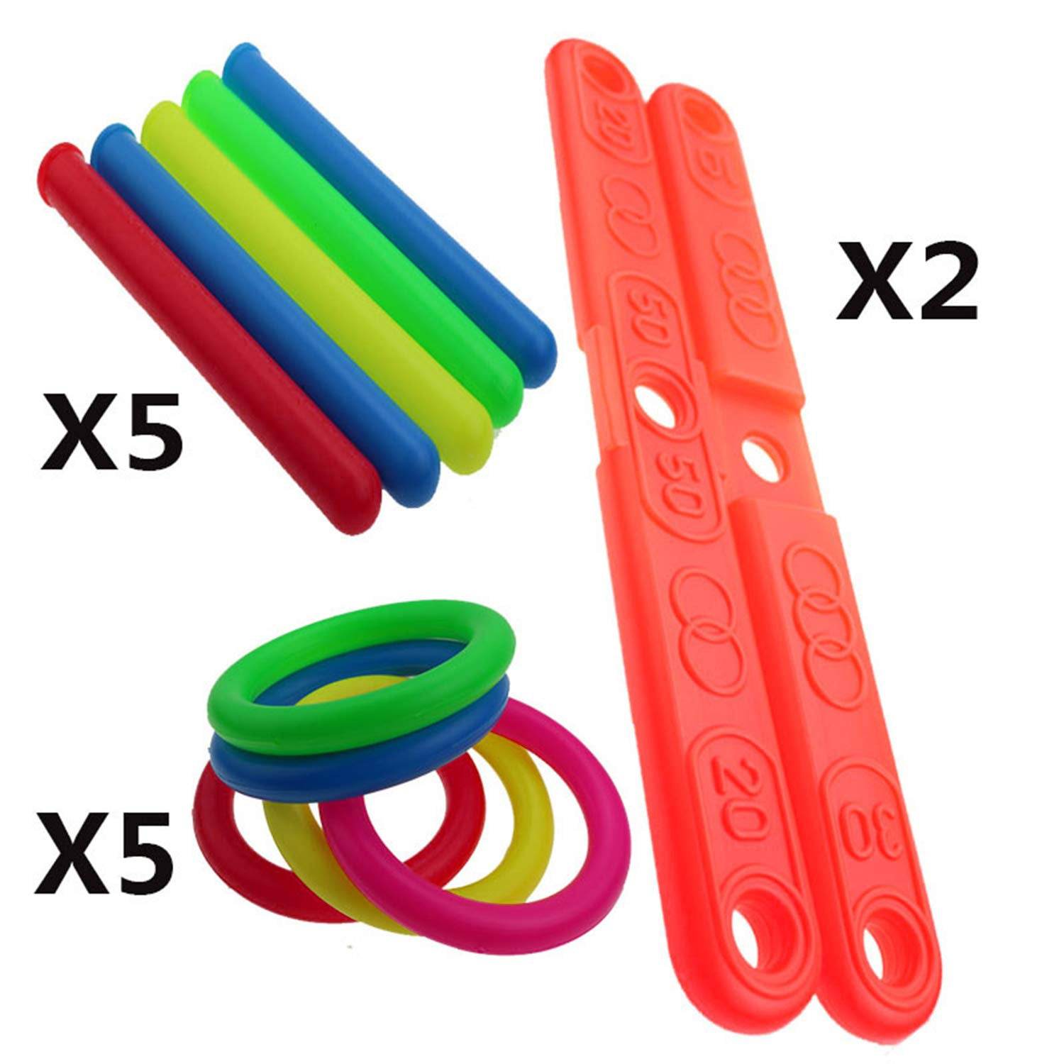 13 Pc Ring Toss Game widely used by children’s and kids for playing and enjoying purposes and all in all kinds of household and official places etc. - infinityexculsivestore.com