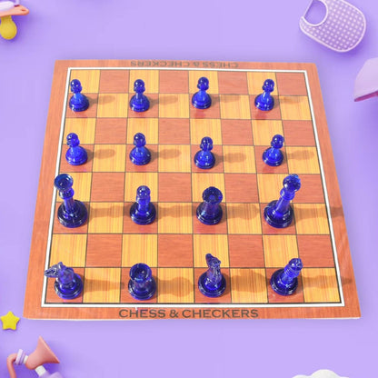 13 in 1 Family Board Game Chess, Snakes & Ladders, Ludo, Tic-Tac-Toe, Checkers, Travel Bingo, Football, Space Venture, Steeplechase Set for Kids - infinityexculsivestore.com