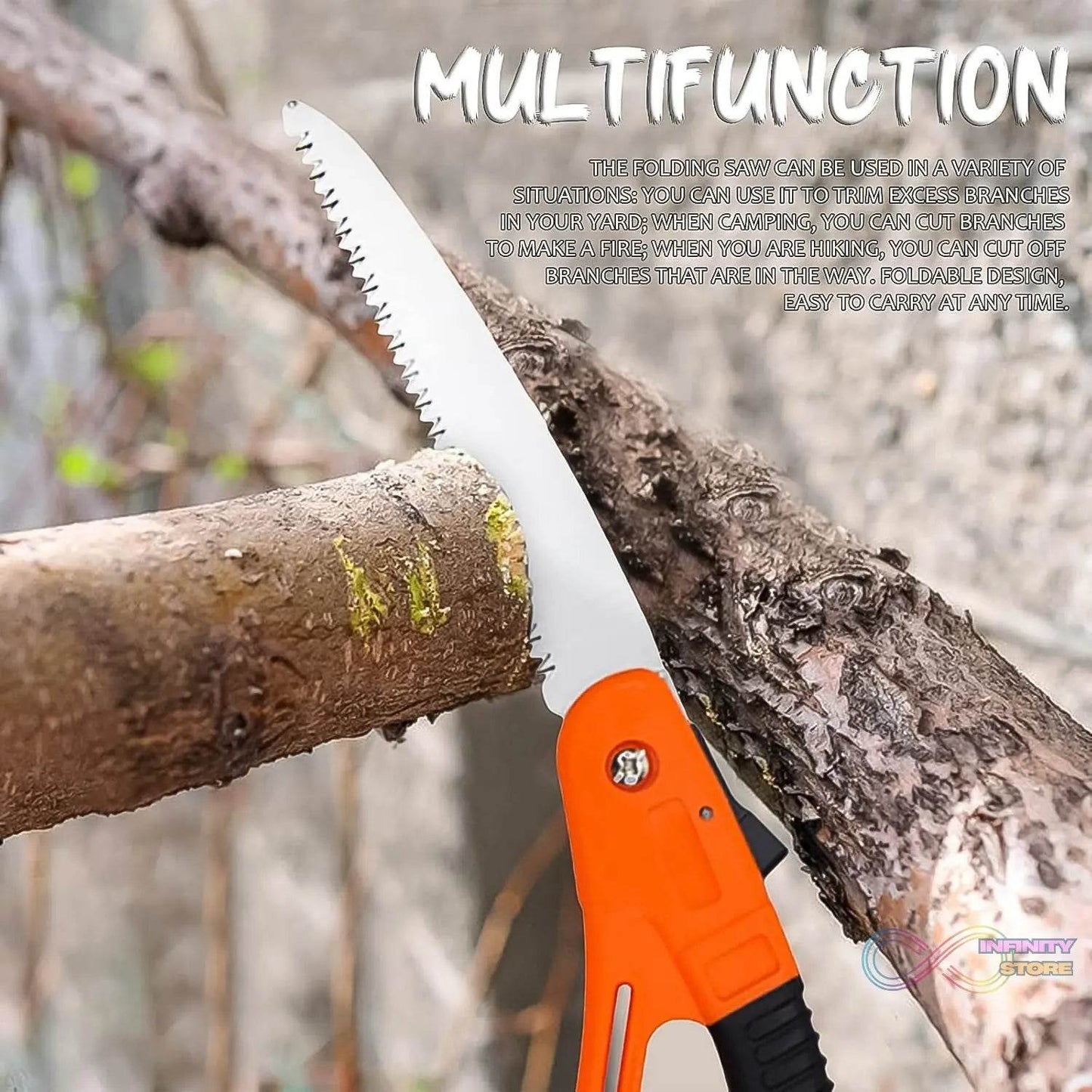 15 Inch Mini Pruning Folding Saw (1 Pc) - infinityexculsivestore.com