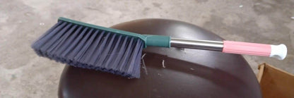 17 inch Stainless Steel Sofa Cleaner Brush, Carpet Cleaning Brushes with Non-Slip Long Handle, Dust Cleaning Brush for Removing Dust from Carpets, Furniture, Car Seats, Sofas - infinityexculsivestore.com