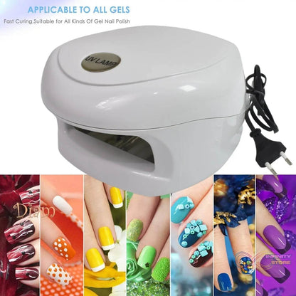 18W LED UV Lamp Nail Dryer Gel Nail Lamp Nail Polish Curing Lamp (1 Pc) - infinityexculsivestore.com