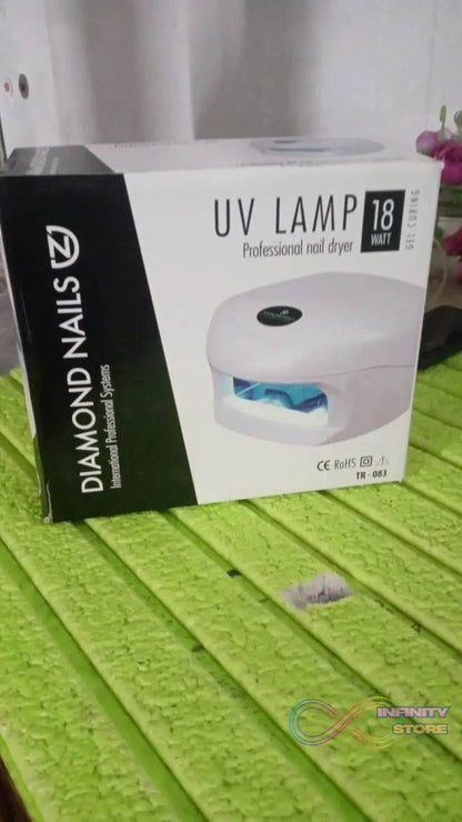 18W LED UV Lamp Nail Dryer Gel Nail Lamp Nail Polish Curing Lamp (1 Pc) - infinityexculsivestore.com