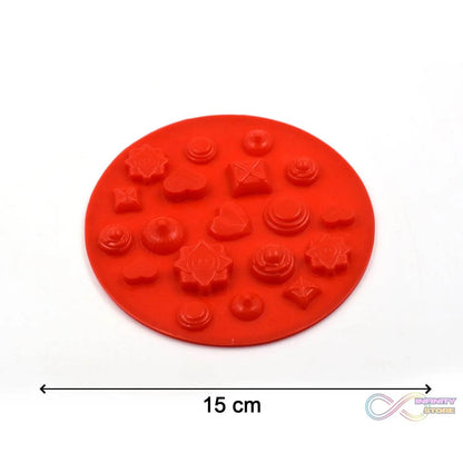 19 Cavity Mix Shape Chocolate Mould (1Pc Only) - infinityexculsivestore.com