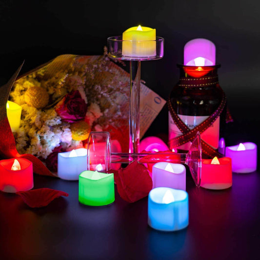 1PC FESTIVAL DECORATIVE - LED TEALIGHT CANDLES | BATTERY OPERATED CANDLE IDEAL FOR PARTY. - infinityexculsivestore.com