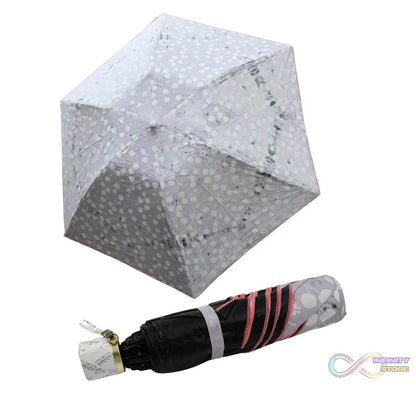 2 Fold Sun Protective Solid Foldable Outdoor Umbrella, Portable Sun, UV Protection Lightweight Rain Umbrella With Umbrella Case For Girls, Women, Men, Boys - infinityexculsivestore.com
