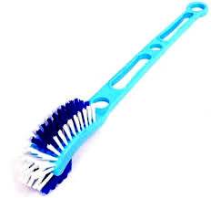 2 In 1 Double Hockey Stick Shape Toilet Brush - infinityexculsivestore.com