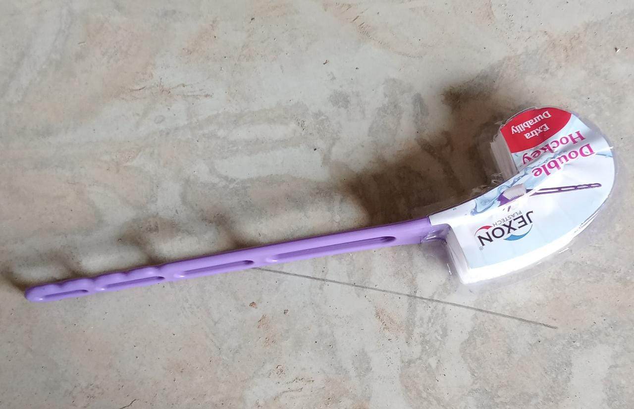 2 In 1 Double Hockey Stick Shape Toilet Brush - infinityexculsivestore.com