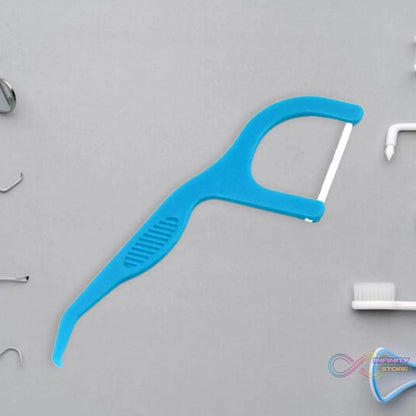 2 In 1 Tooth Picks Flosses, Portable Toothpicks, Resealable Oral Care Dental Flosser, Easy Storage Dental Pick for Fresh Breath and Healthy (30 Pcs Set) (Mix Color) - infinityexculsivestore.com