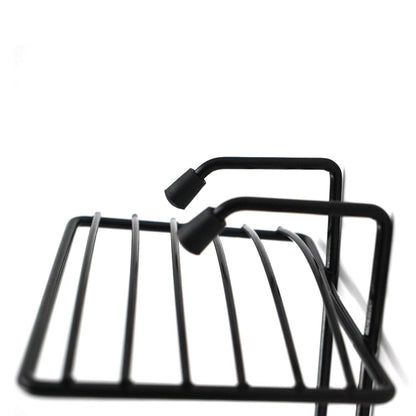 2 Layer SS Soap Rack used in all kinds of places household and bathroom purposes for holding soaps. - infinityexculsivestore.com