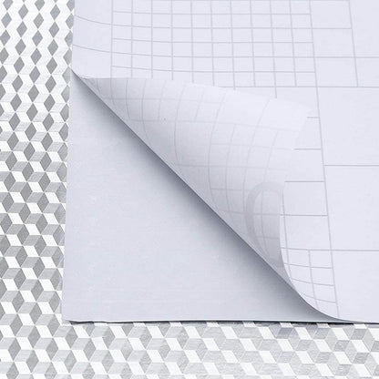 2 Meter Aluminium Foil Sticker used in all kitchen purposes to prevent oily and greasy stains of food while cooking. - infinityexculsivestore.com
